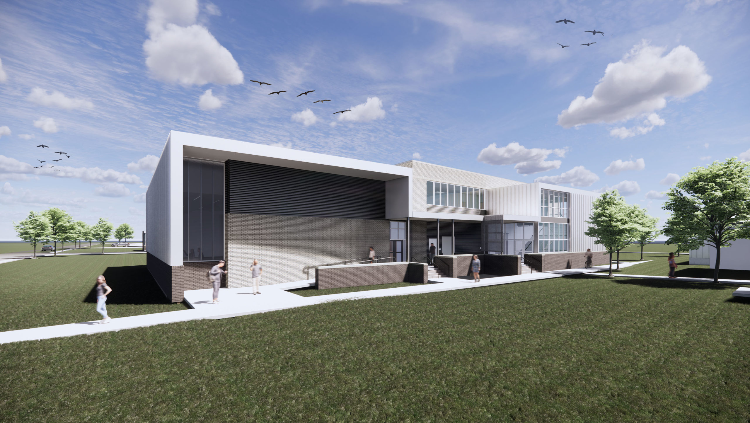 Covington High School Classroom Building Expansion Holly & Smith